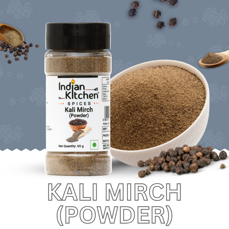 Indian Kitchen Kali Mirch powder 65g Indian Kitchen Kali Mirch powder 65g